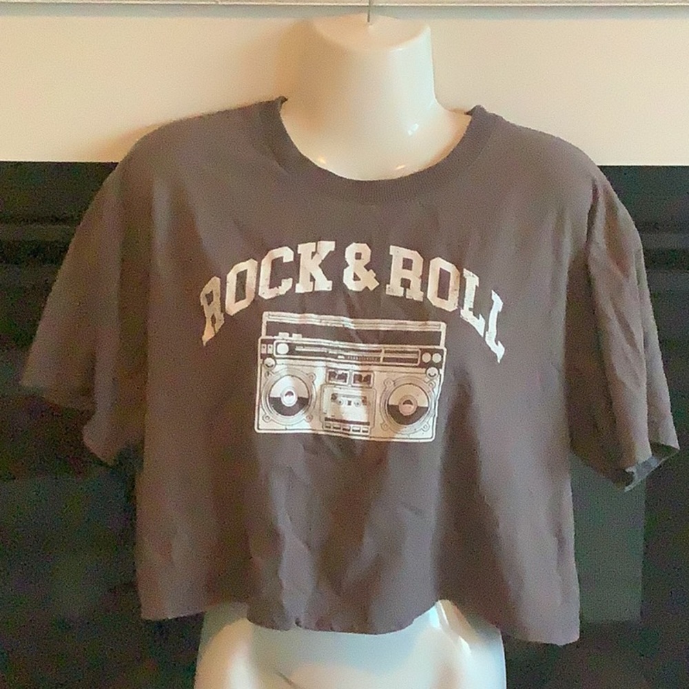 Rock & Roll crop top